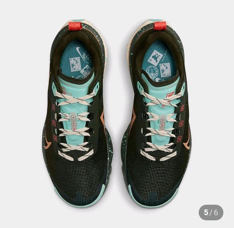 나이키 테렉스 카이거 9 세콰이아 여성 트레일 런닝화--2