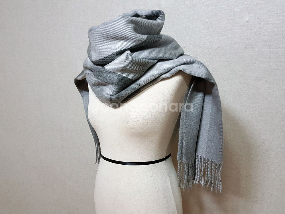 1착)남녀공용 숄 겸용 빅 목도리--9