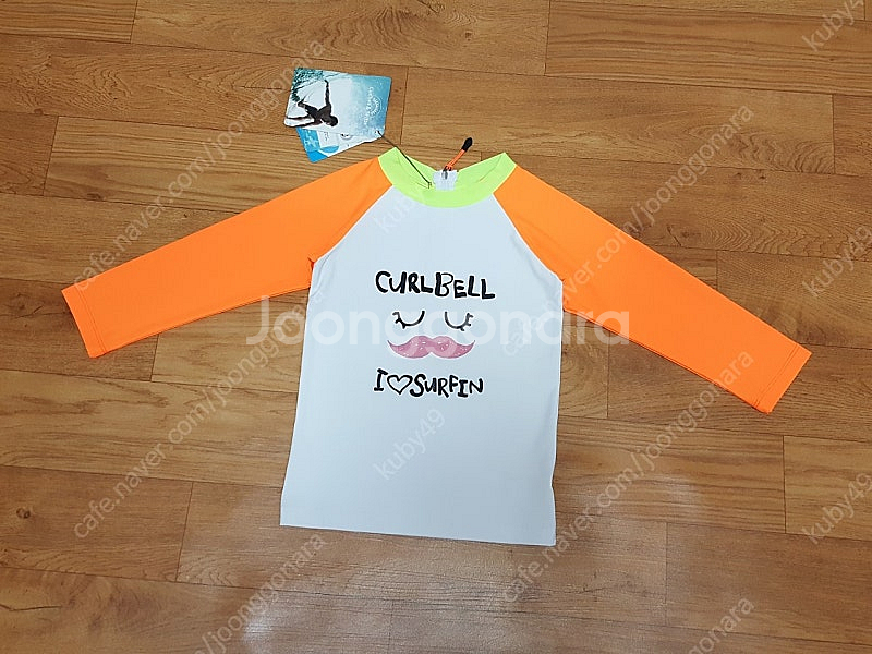 새상품)컬벨&서패스 아동 래쉬가드 상의 남여 8-9세--4