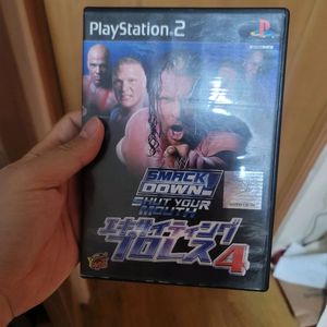 ps2 스맥다운 셧유어 마우스 일판 판매 이미지