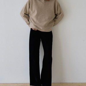 보웬 이클립스 벨벳 와이드 팬츠