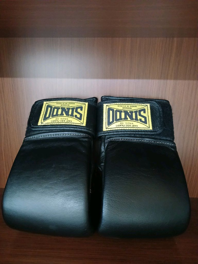 복싱 신도 샌드백 글러브 천연소가죽--1