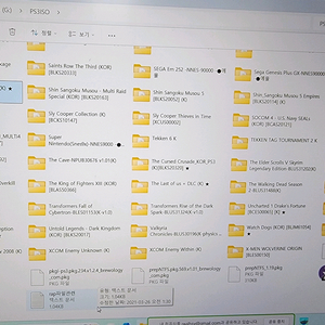 2테라 외장하드 플스3 플레이스테이션3 철권태그 플스3게임