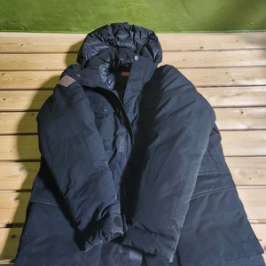 머렐 오리털 점퍼 하프기장