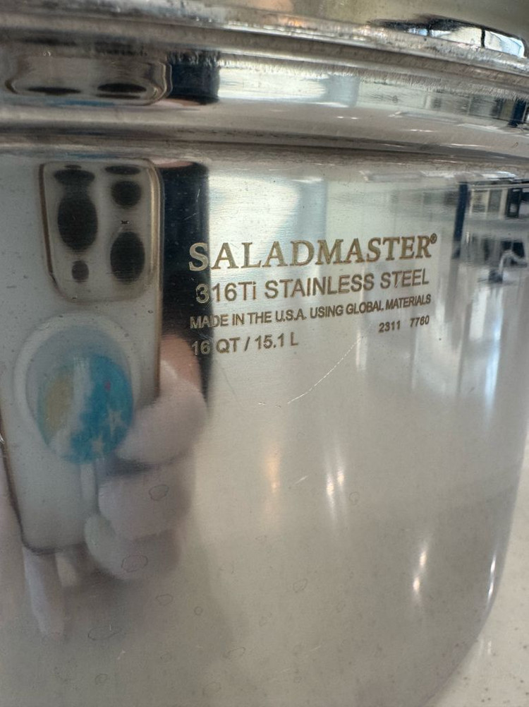 샐러드마스터 16QT 316Ti 냄비 (15.1L) 이미지