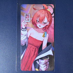 블루 아카이브 드레스 네루 카드텍 이미지