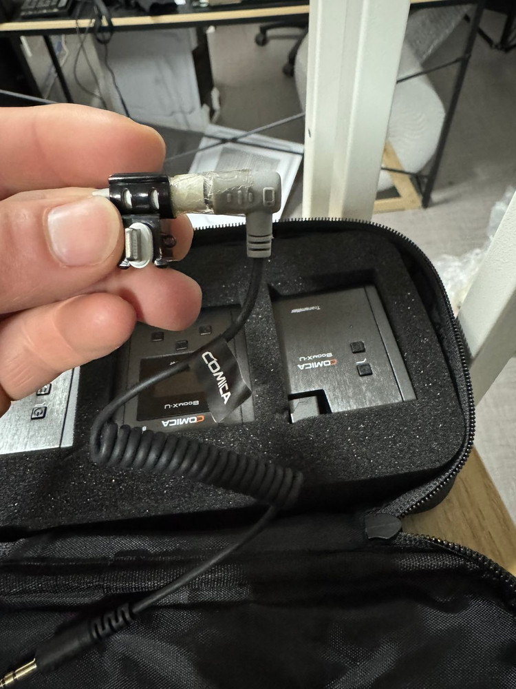 코미카 BOOM X-U 무선 핀마이크 2채널 팝니다--4