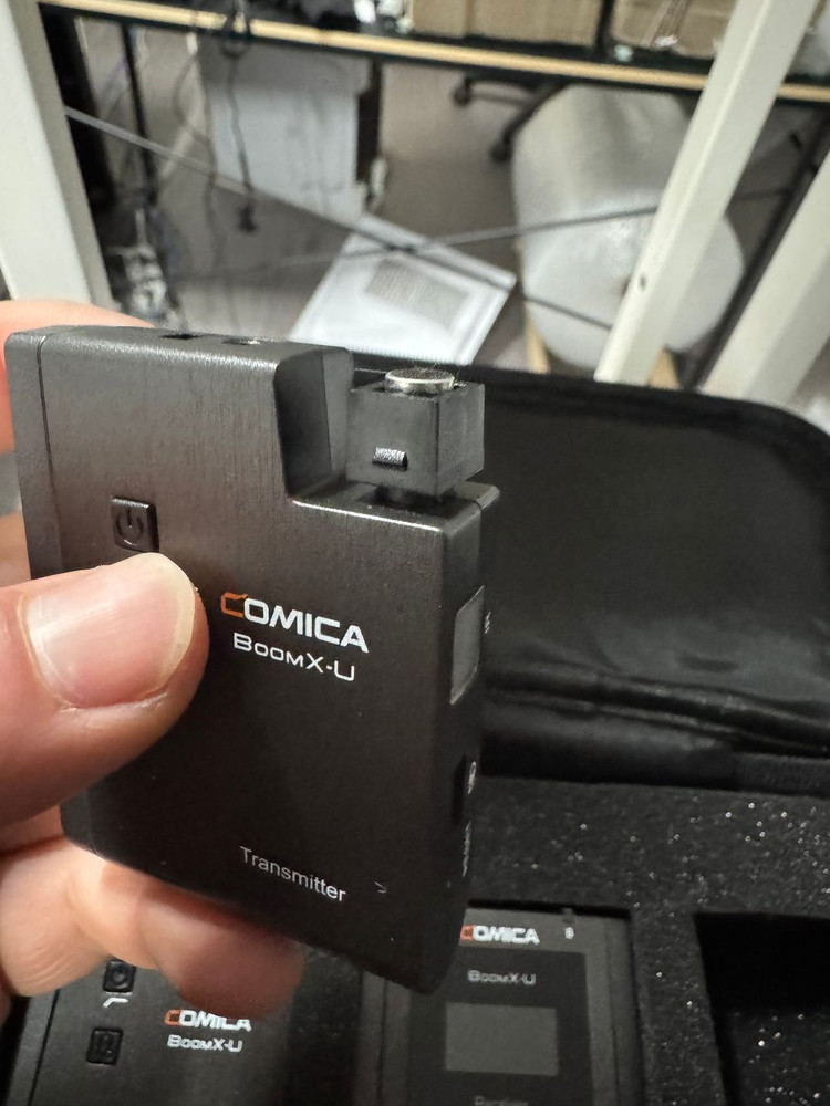 코미카 BOOM X-U 무선 핀마이크 2채널 팝니다--6