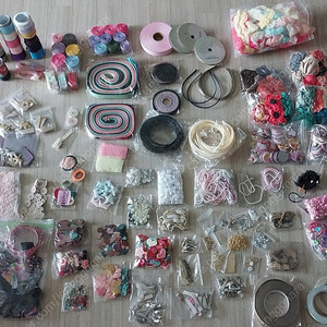 리본 재료 일괄 판매합니다