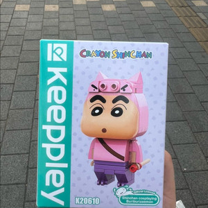 박스 미개봉 ))Keeppley 짱구 부리부리대마왕 블록 K20610