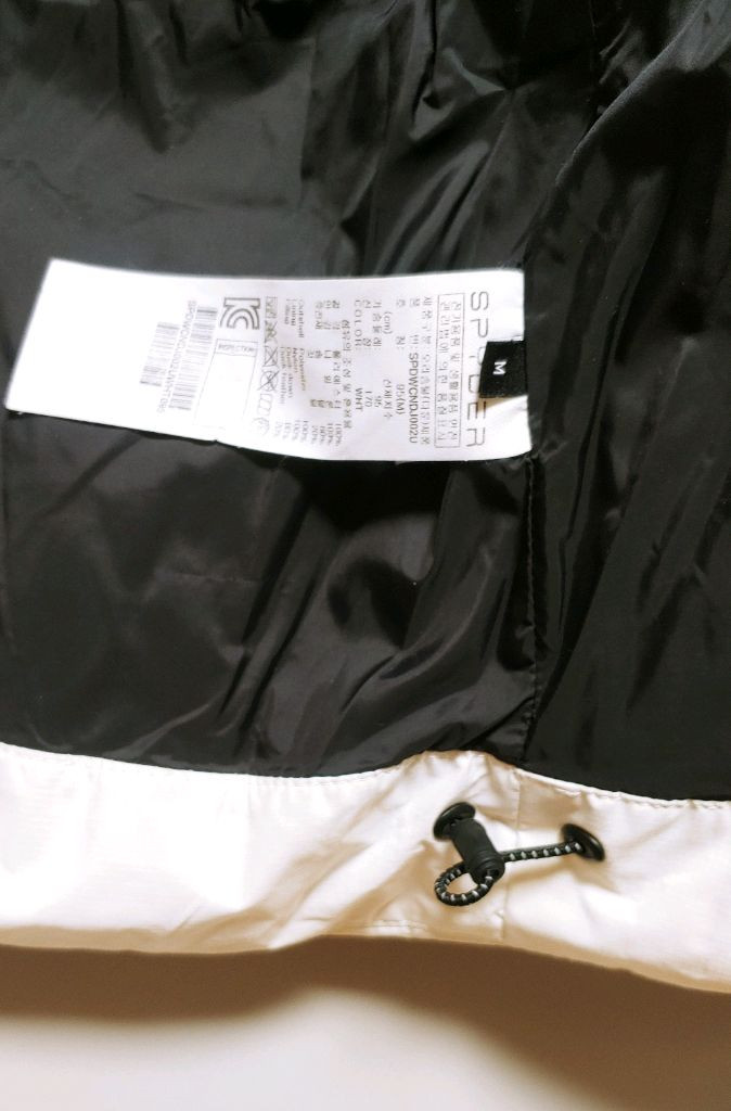 [L] 스파이더 덕다운 패딩점퍼 화이트1482--5