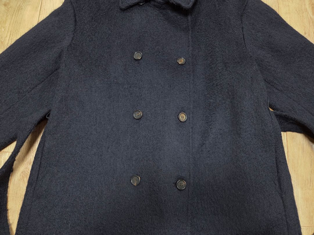 베뉴엣(BENUET) 다크네이비 밀란 코트 프리사이즈 새상품--7