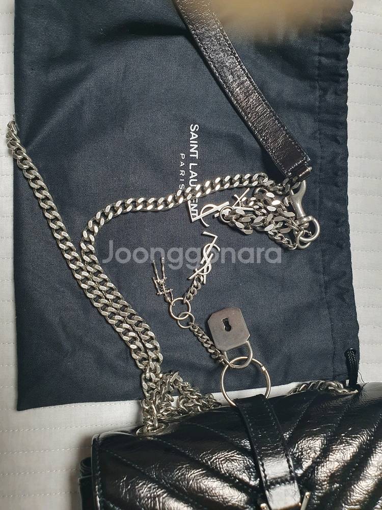 생로랑 체인 숄더백(신세계매장구매)--2