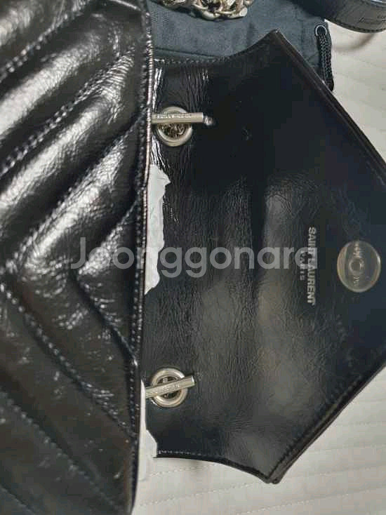 생로랑 체인 숄더백(신세계매장구매)--3