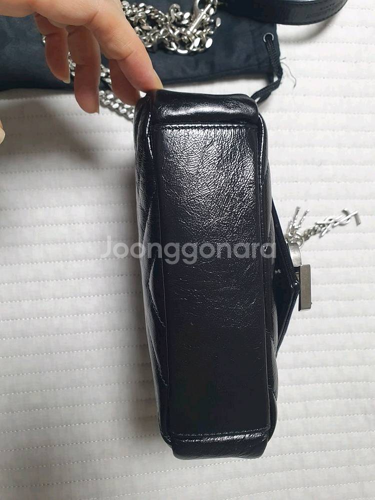 생로랑 체인 숄더백(신세계매장구매)--4