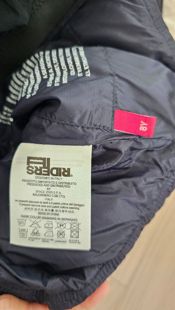 AI라이더스 덕다운 패딩 베스트 새제품--3