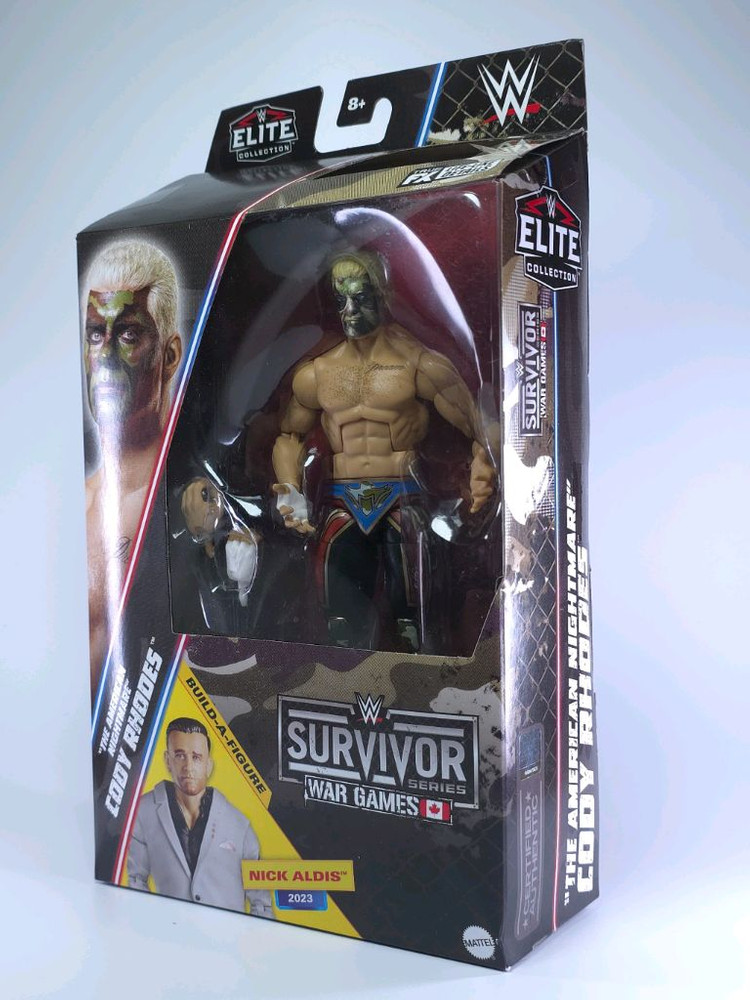 코디로즈 위장버젼 서바이버시리즈 WWE 엘리트 레슬링 피규어--0