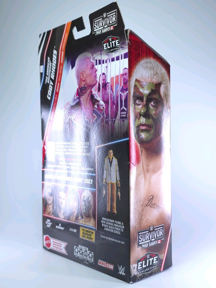 코디로즈 위장버젼 서바이버시리즈 WWE 엘리트 레슬링 피규어--6