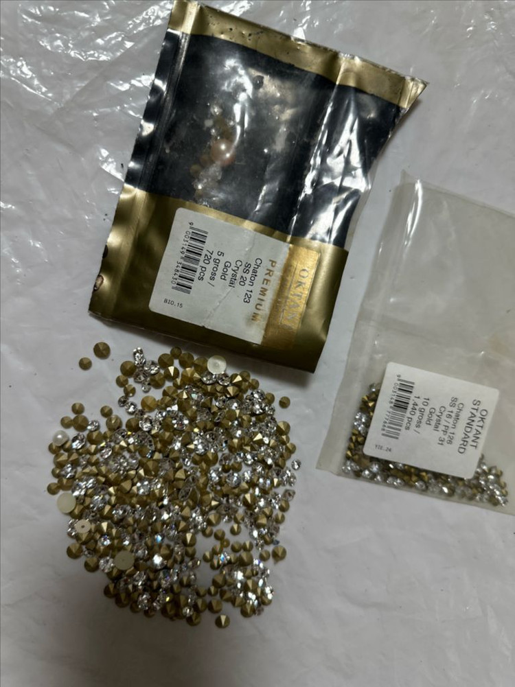 옥탄트(OKTANT) 정품 크리스탈 큐빅 스톤 일괄--1