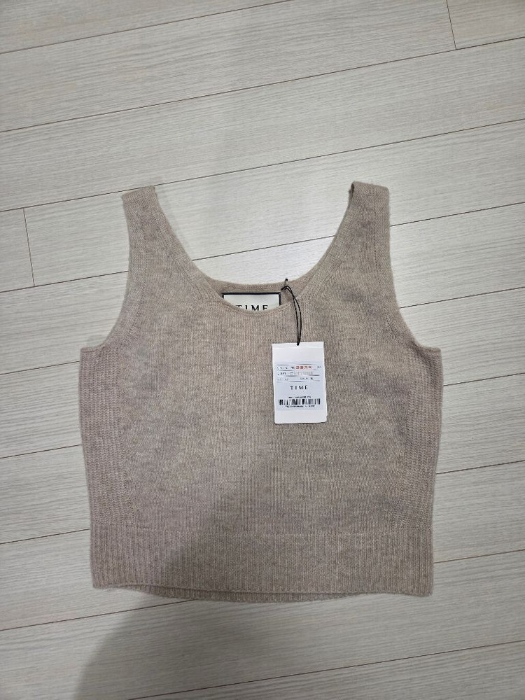 [새상품] 타임 캐시미어 뷔스티에 베스트--1