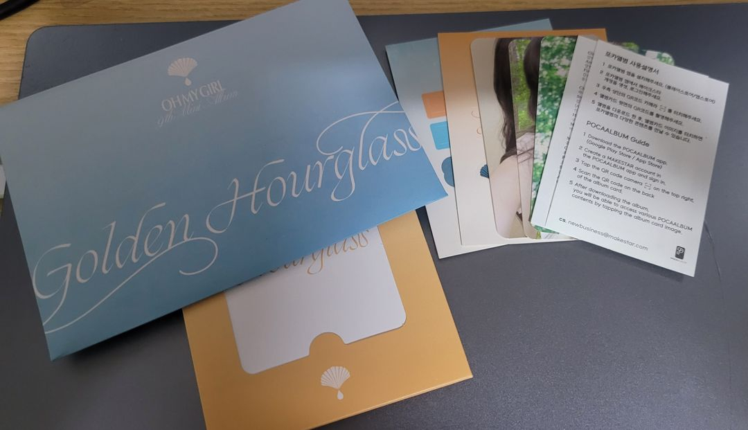 오마이걸 kit앨범, 포카앨범 2종 이미지