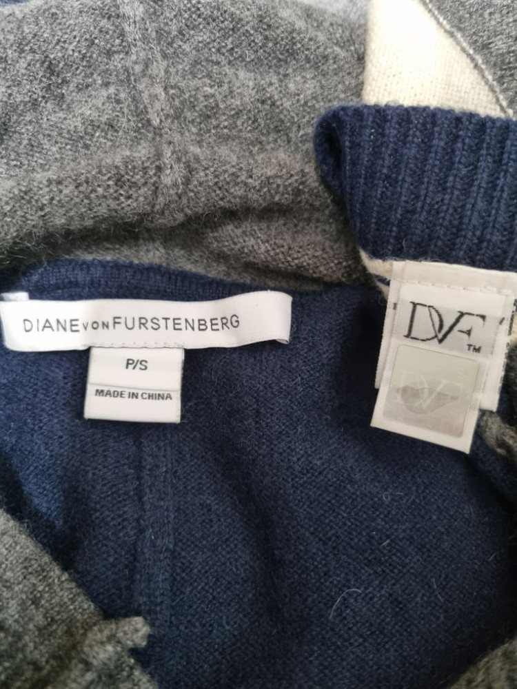 DVF 100%캐시미어 니트--6