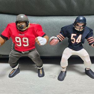 NFL 레전드 수비수 브라이언 얼라커 & 워렌 샙 모형 일괄