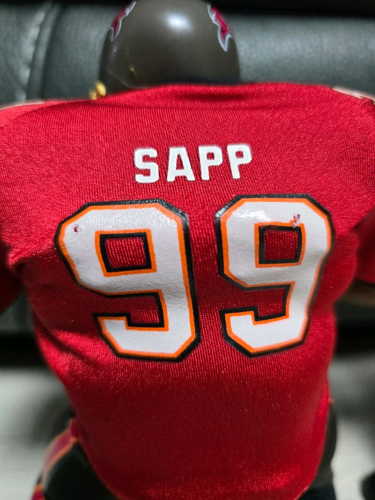 NFL 레전드 수비수 브라이언 얼라커 & 워렌 샙 모형 일괄--7