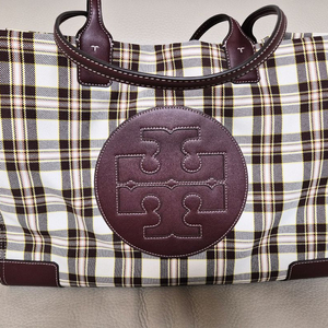 토리버치 숄더토트 엘라플레이드