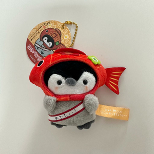 코우펜짱 복어모자 펭귄 인형 키링
