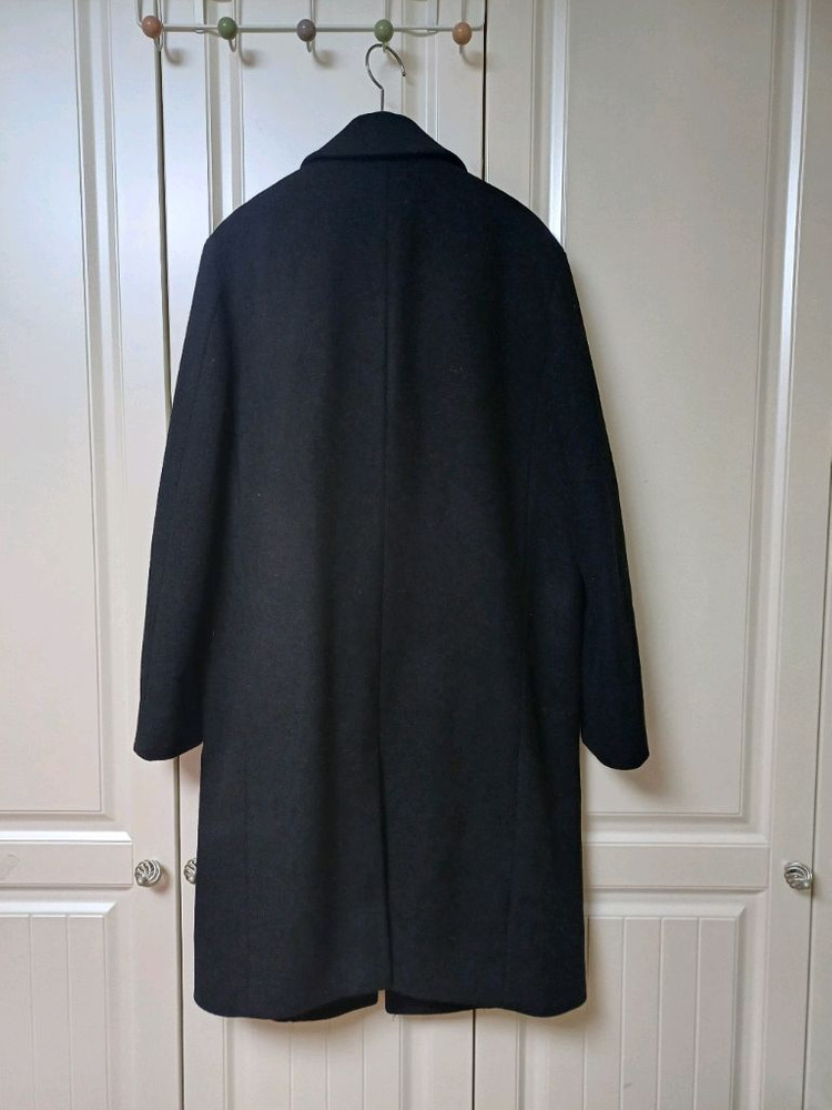 남성 모직블랙코트100 앤드지--1