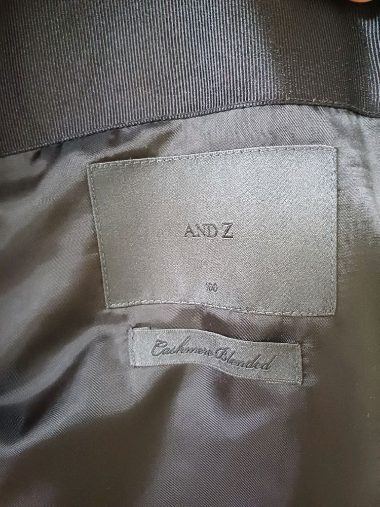 남성 모직블랙코트100 앤드지--3