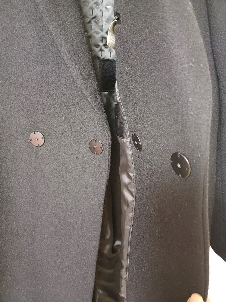 남성 모직블랙코트100 앤드지--5