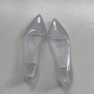 [스틸레토 젤리슈즈] Stiletto Glitter Jelly Flat