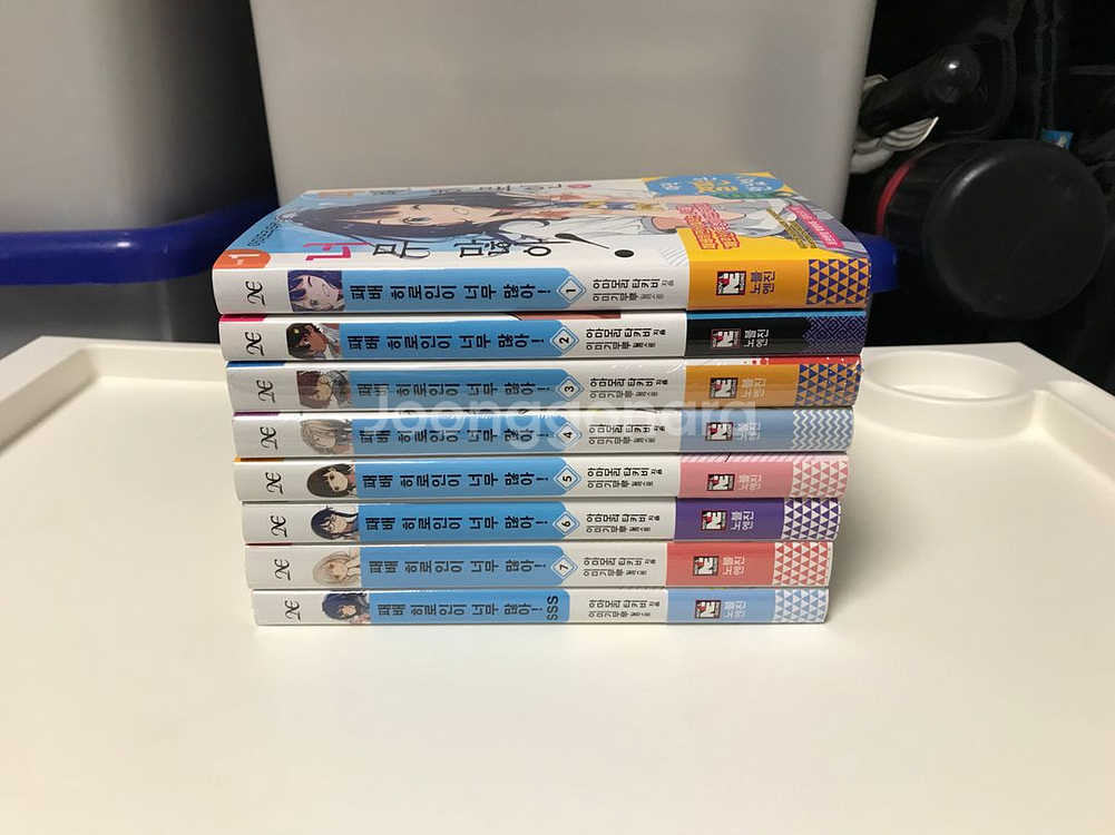 라노벨 라이트 노벨 패배 히로인이 너무 많아 패로인 1~7권, 단편집 올초판 초판 일부 미개봉--2