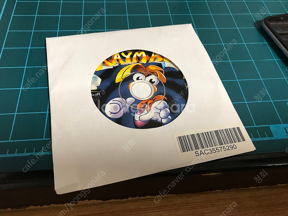 고전 PC게임 삼성전자 정발 유비소프트 레이맨 1 게임 CD 알씨디--1
