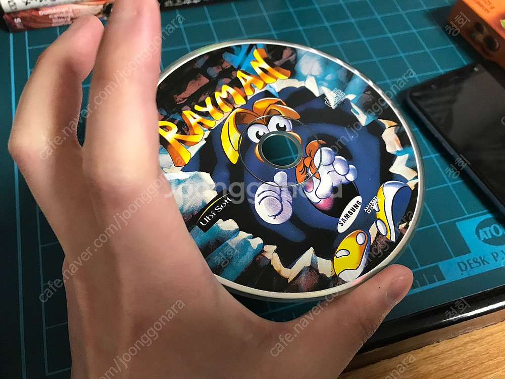 고전 PC게임 삼성전자 정발 유비소프트 레이맨 1 게임 CD 알씨디--2