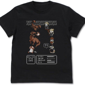 코스파 COSPA 만화 던전밥 픽셀 아트 도트 게임 반팔 티셔츠 L 사이즈 미사용 새상품