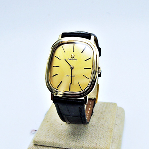 오메가 금장 여성용 수동 이미지