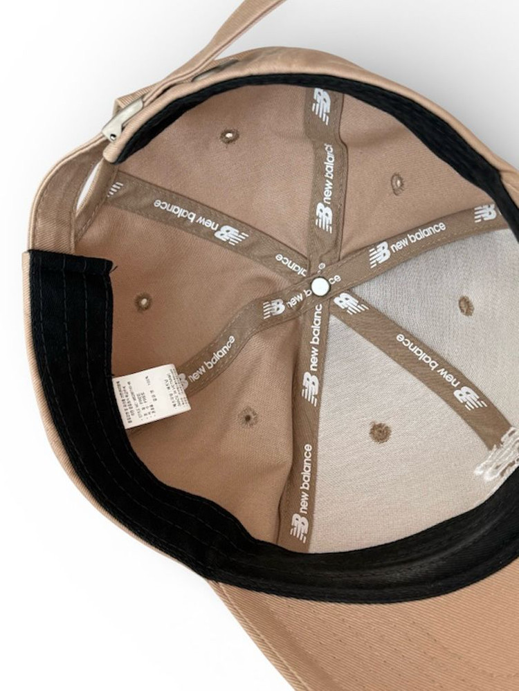 뉴발란스 베이지 볼캡 모자--1