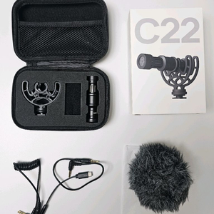 마타스튜디오 샷건마이크 C22 + G2 C타입 이어폰 젠더