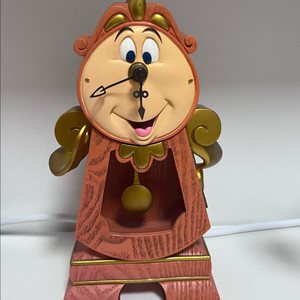 디즈니 미녀와야수 콕스워스 시계&뤼미에르 촛대