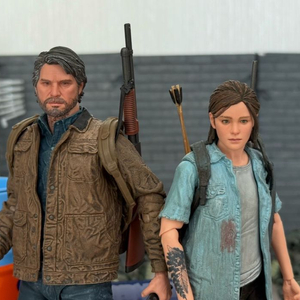 네카 라스트오브어스2 조엘&엘리 회색님 커스텀 헤드(상태 S급)(마펙스) 이미지