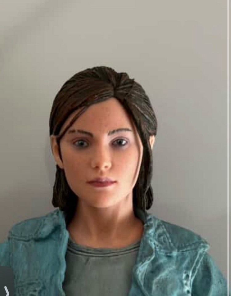 네카 라스트오브어스2 조엘&엘리 회색님 커스텀 헤드(상태 S급)(마펙스) 이미지