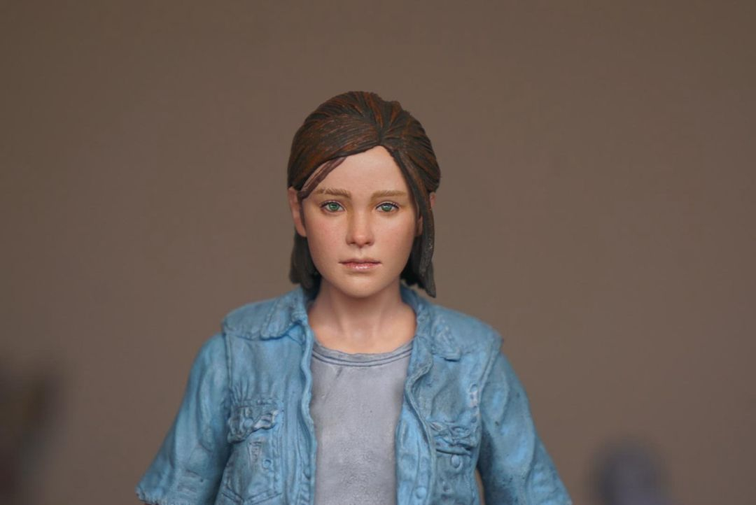 네카 라스트오브어스2 조엘&엘리 회색님 커스텀 헤드(상태 S급)(마펙스) 이미지