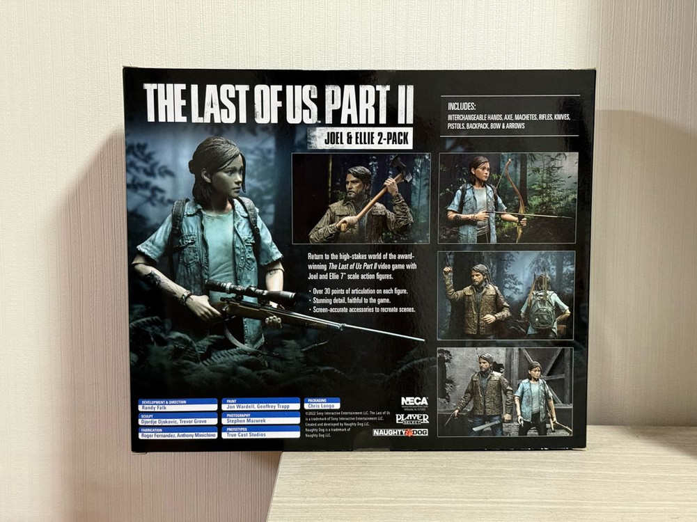 네카 라스트오브어스2 조엘&엘리 회색님 커스텀 헤드(상태 S급)(마펙스) 이미지