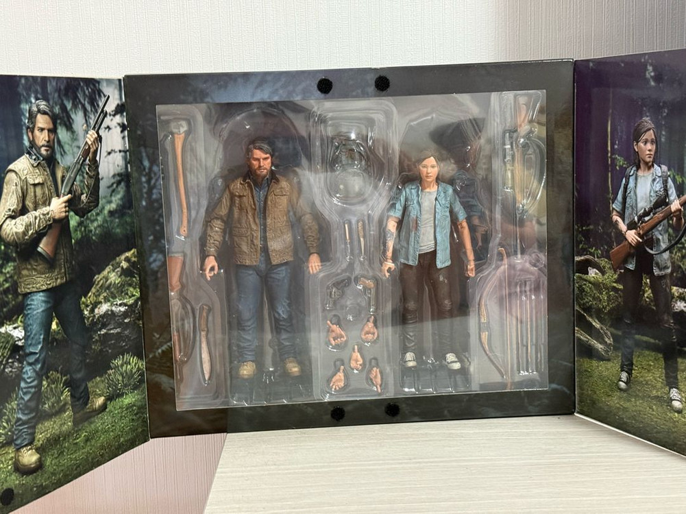 네카 라스트오브어스2 조엘&엘리 회색님 커스텀 헤드(상태 S급)(마펙스) 이미지