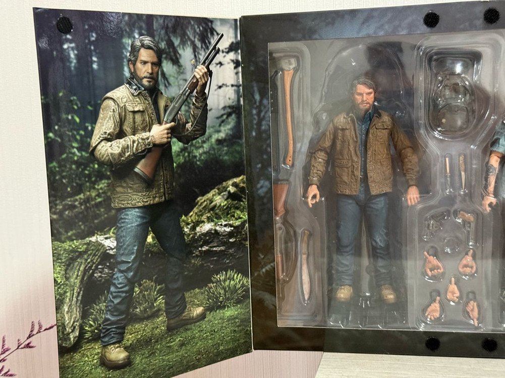 네카 라스트오브어스2 조엘&엘리 회색님 커스텀 헤드(상태 S급)(마펙스) 이미지