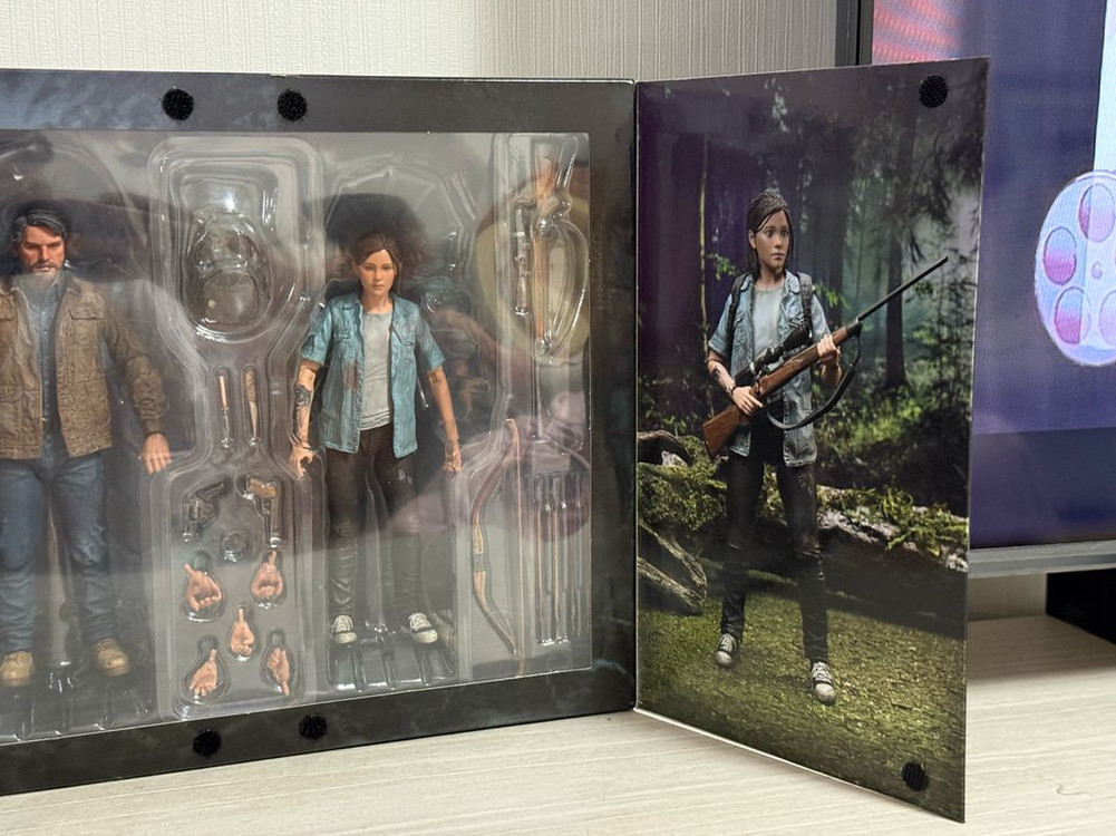 네카 라스트오브어스2 조엘&엘리 회색님 커스텀 헤드(상태 S급)(마펙스) 이미지