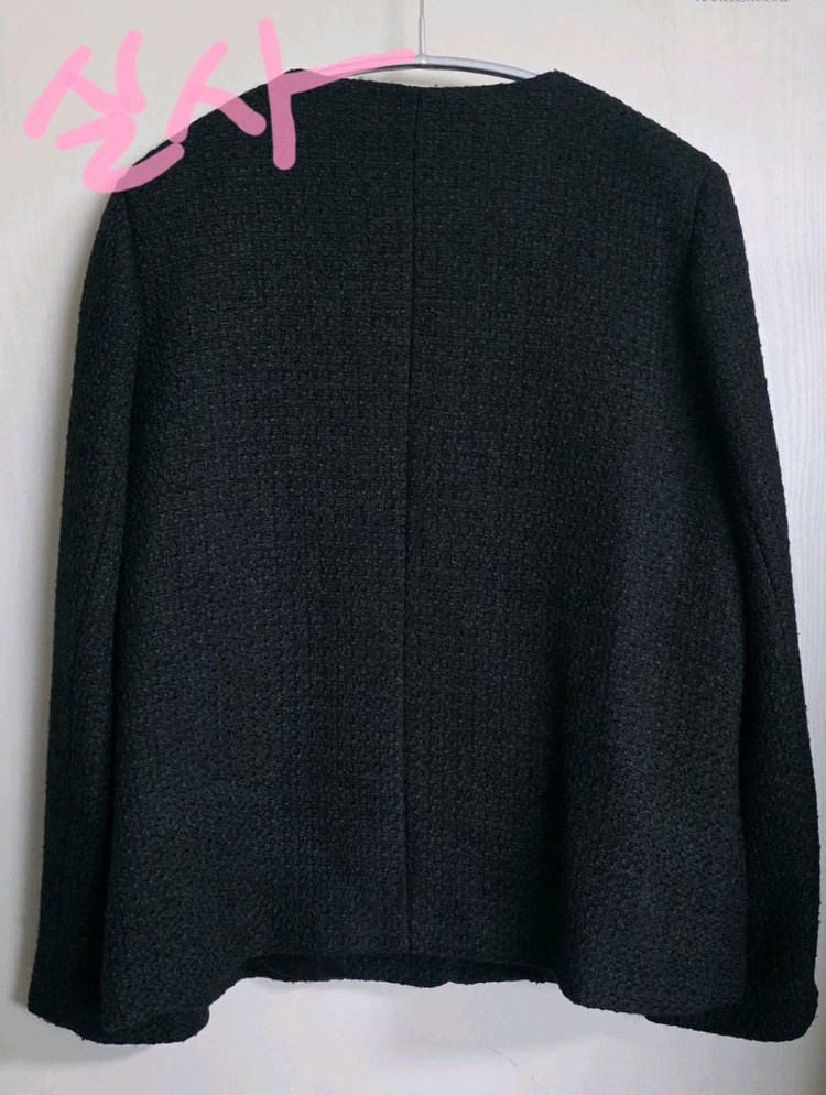 [Muse12] 글로우 헤어리 트위드 울 자켓--8